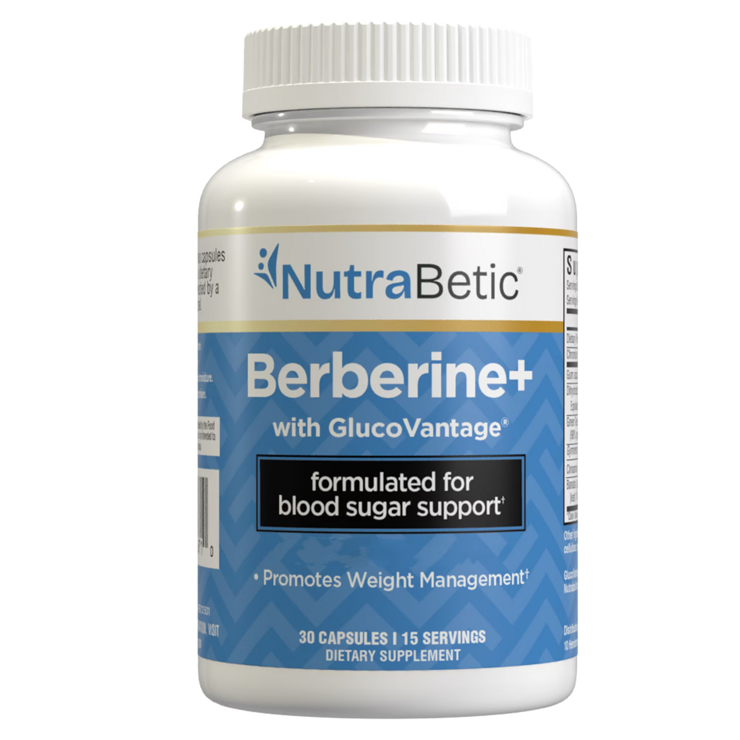 NutraBetic Berberine+ Capsules