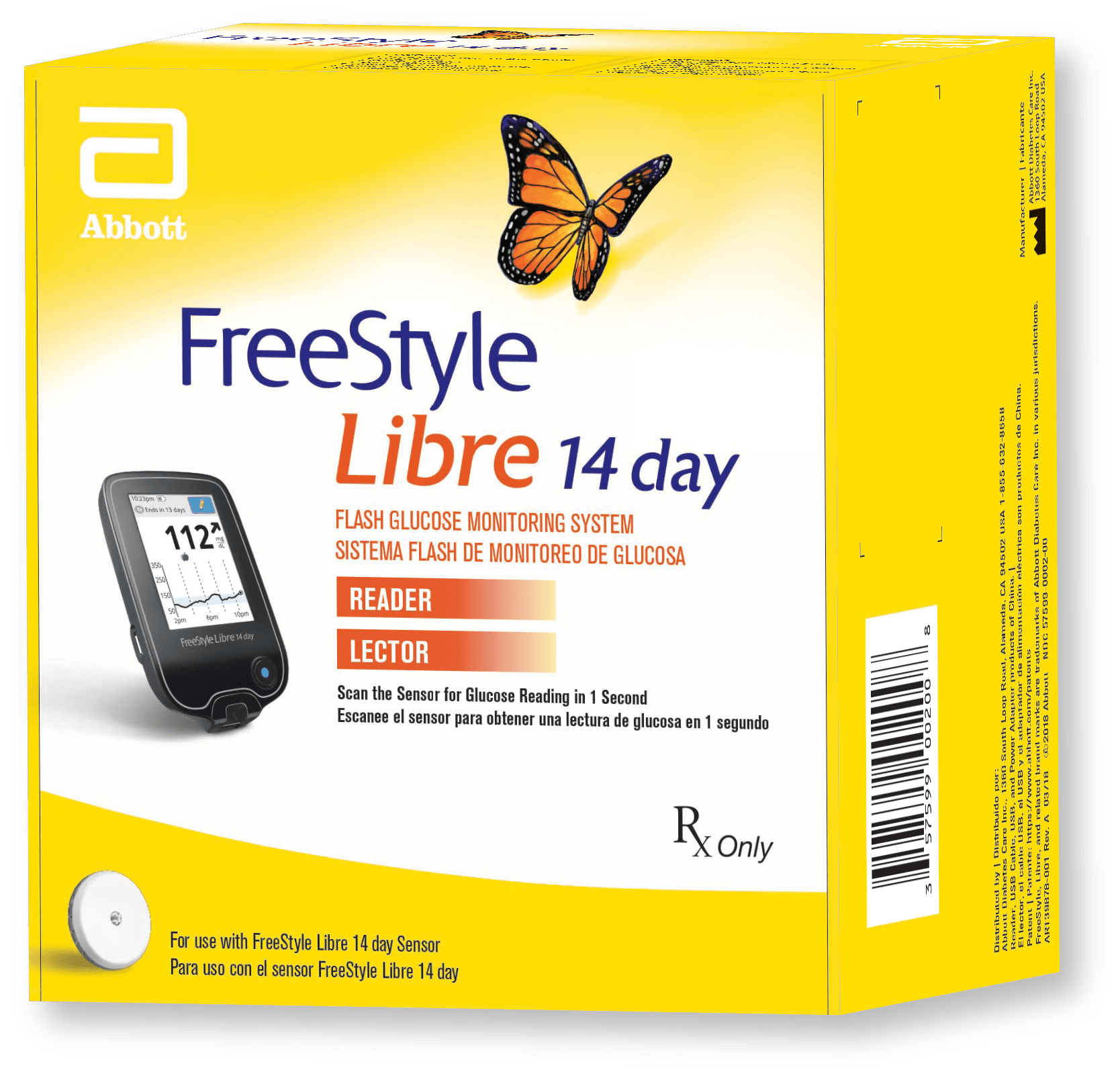 Freestyle Libre 14 Day Monitoring System Reader - Sterling Distributors