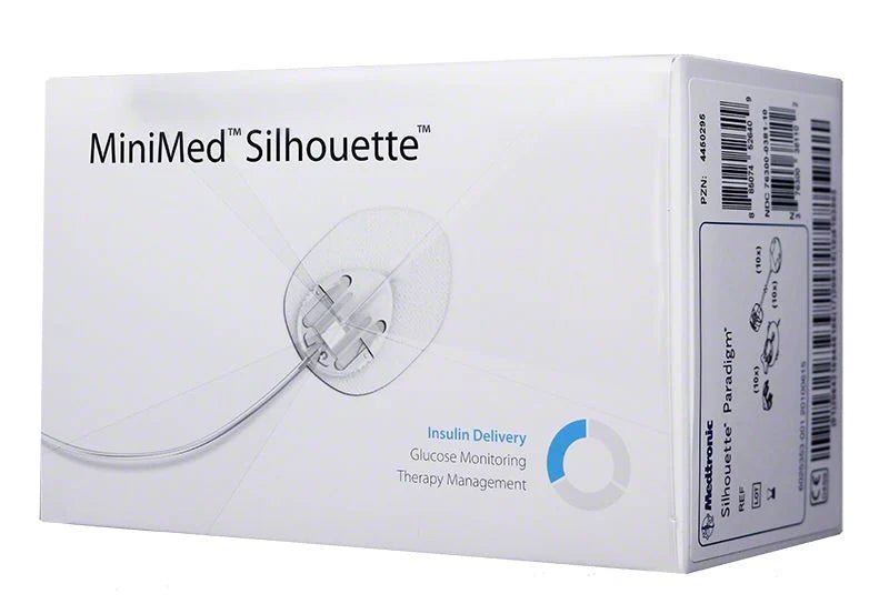 MiniMed Paradigm Silhouette 17mm 23 Full Set Infusion set - Sterling Distributors