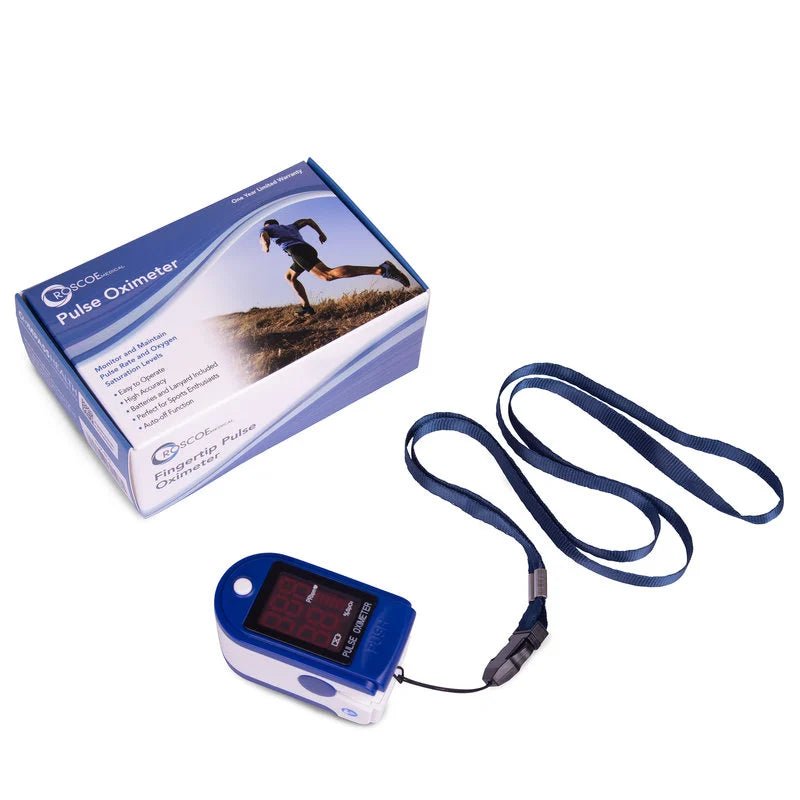 Roscoe Fingertip Pulse Oximeter - Sterling Distributors