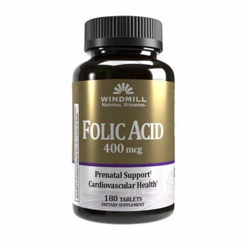 Windmill Folic Acid 400 mcg Tablets - Sterling Distributors