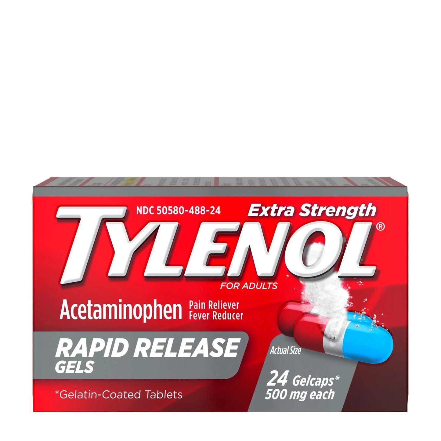 Tylenol Extra Strength Rapid Release Gelcap 24ct - Sterling Distributors