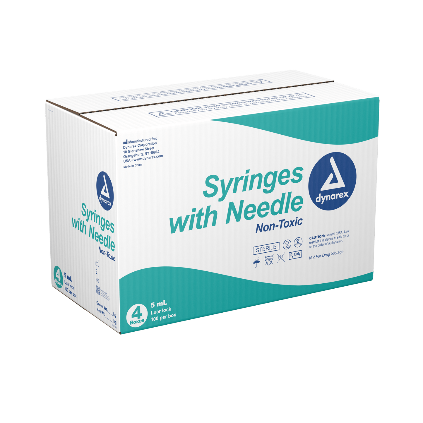 Dynarex Syringe 20g 3cc 1.5in Bx/100 - Sterling Distributors