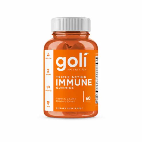 Goli Triple Action Immune Gummies 60ct - Sterling Distributors