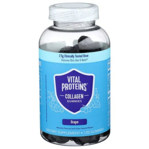 Vital Proteins Grape Flavored Collagen Gummy 120 Ct - Sterling Distributors