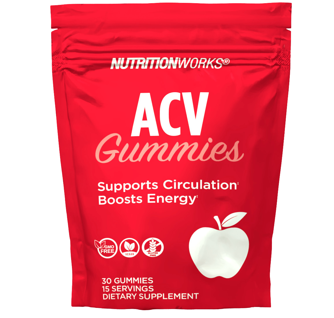 NutritionWorks Apple Cider Vinegar Gummies - Sterling Distributors