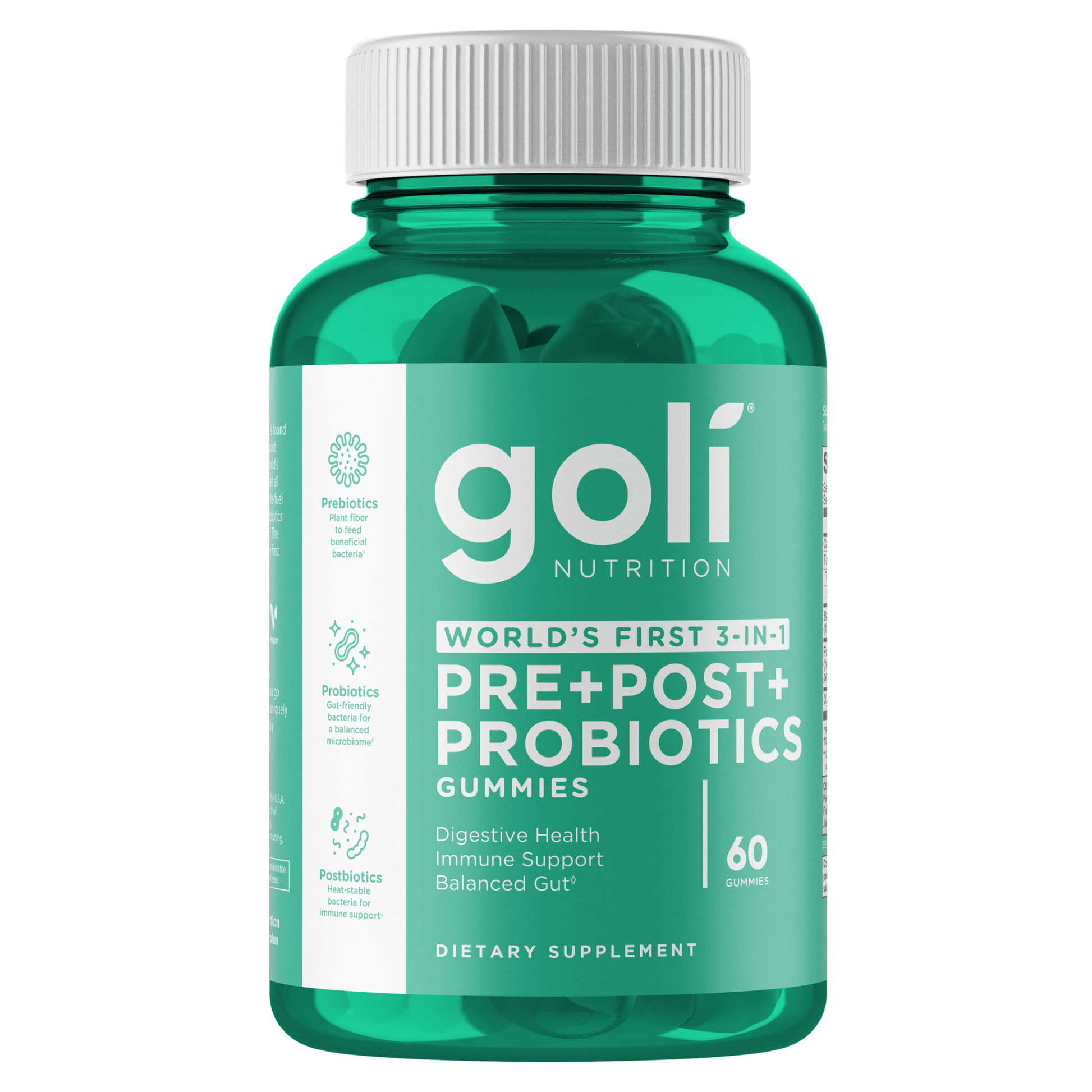 Goli Probiotic+ Gummies 60 ct - Sterling Distributors