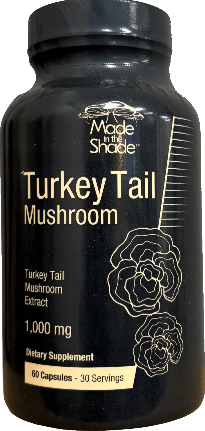 Made In The Shade Turkey Tail Mushroom Capsules - Sterling Distributors