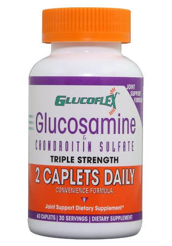 Glucoflex Glucosamine & CSA 2 - A - Day Caplets - Sterling Distributors