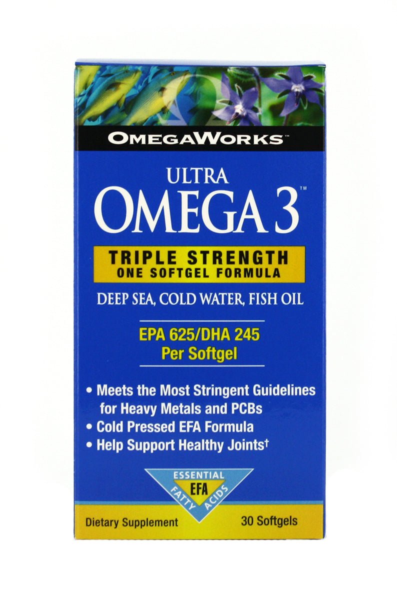 OmegaWorks Ultra Omega 3 Softgels - Sterling Distributors