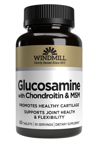 Windmill Glucosamine with Chondroitin & MSM Tablets - Sterling Distributors