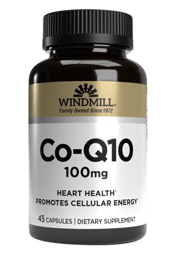 Windmill CoQ10 100 mg Capsules - Sterling Distributors