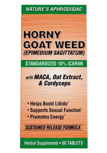 Horny Goat Weed Tablets - Sterling Distributors
