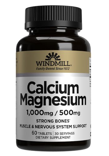 Windmill Calcium Magnesium 1000 mg /500 mg Tablets - Sterling Distributors