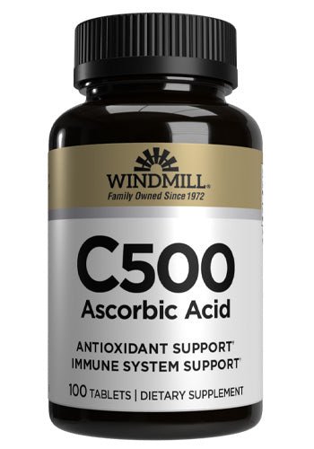 Windmill C 500 mg Tablets 100ct - Sterling Distributors
