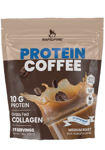 Rapid Fire Protein Coffee Bag - Original - Sterling Distributors