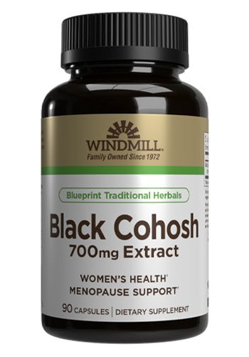 Windmill Black Cohosh 700 mg Extract Capsules - Sterling Distributors