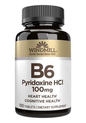 Windmill B6 100 mg Tablets - Sterling Distributors