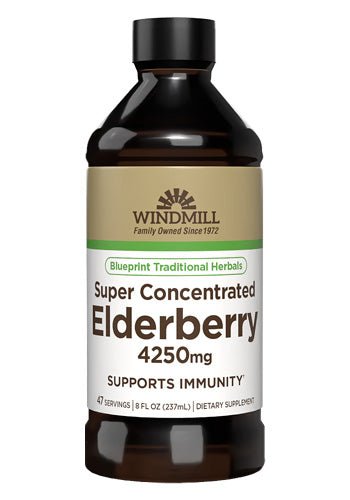 Super Concentrated Black Elderberry 4,250 mg. Liquid - Sterling Distributors