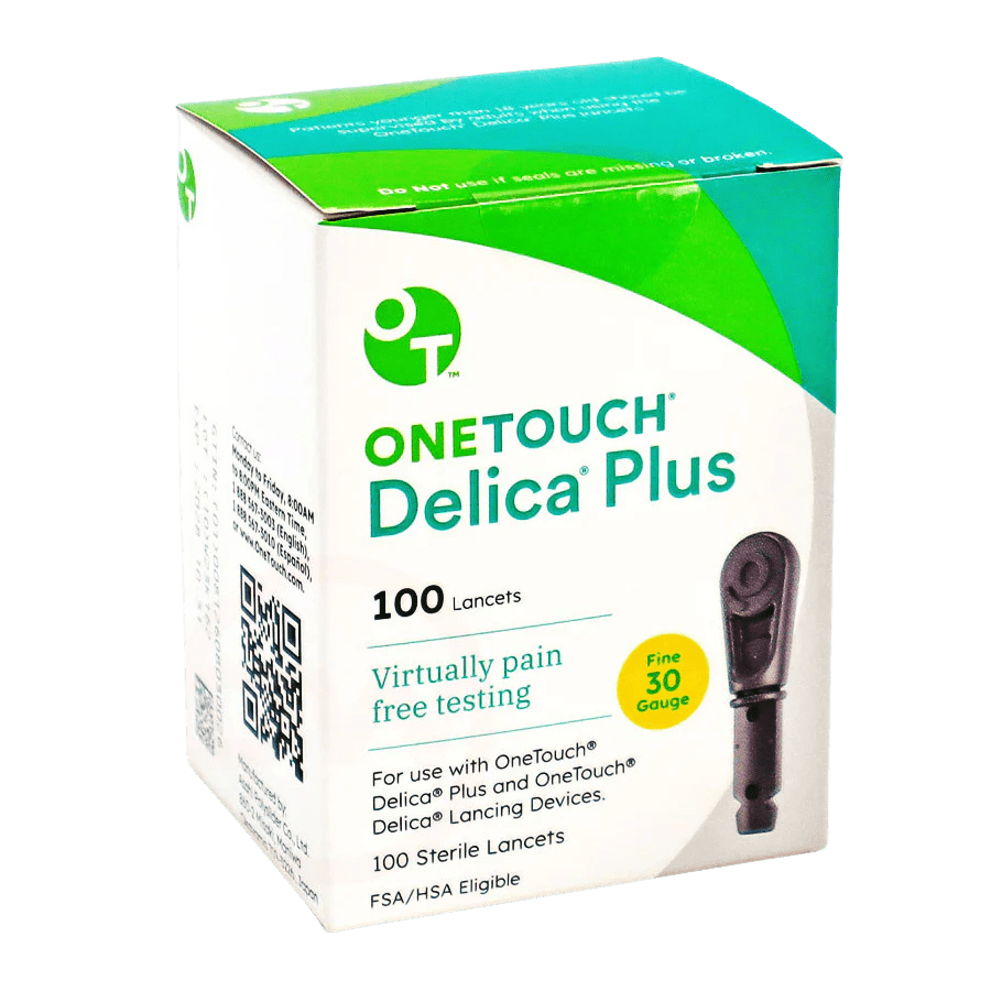 One Touch Delica Plus Lancets 30g 100ct