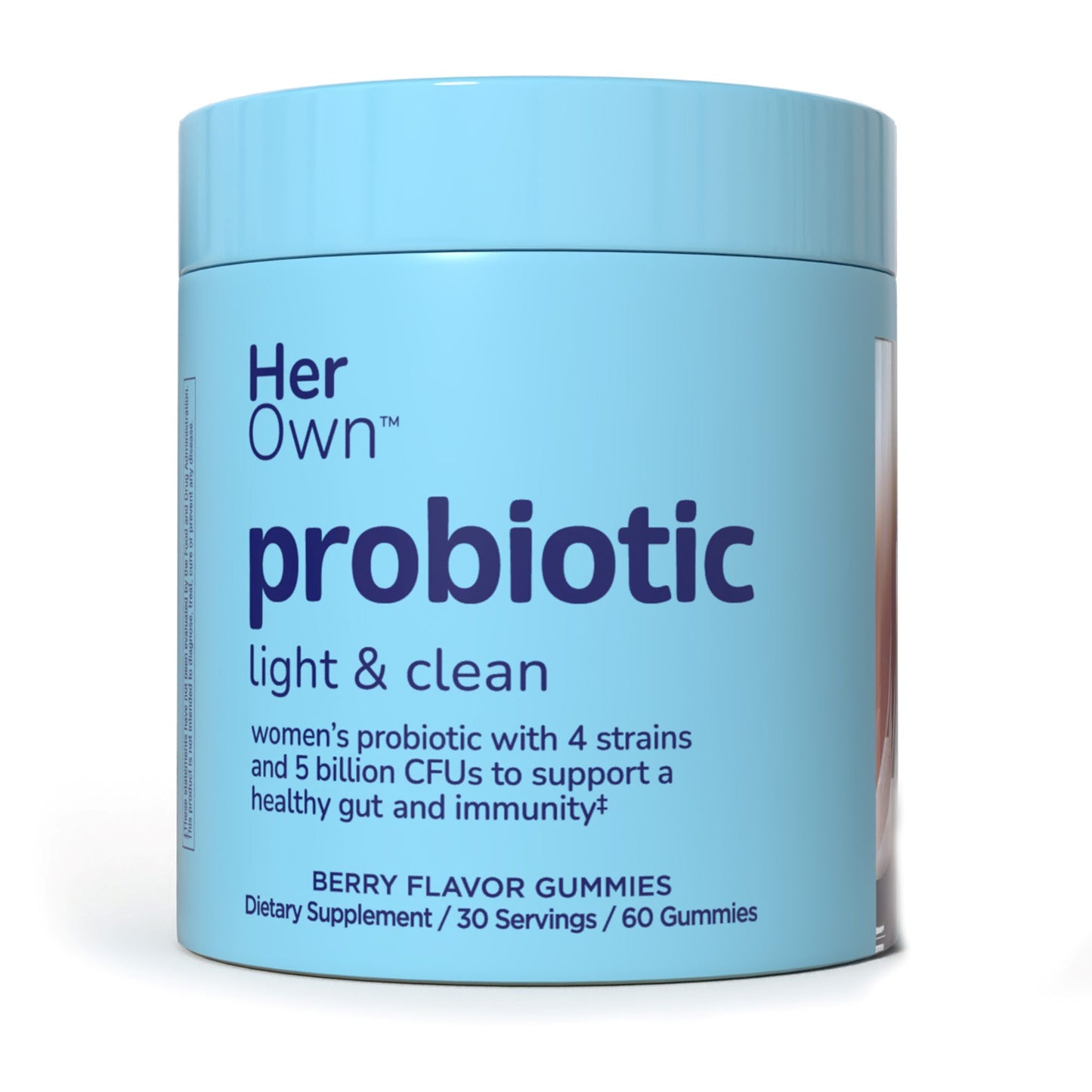 Her Own Probiotic Gummies 60ct - Sterling Distributors