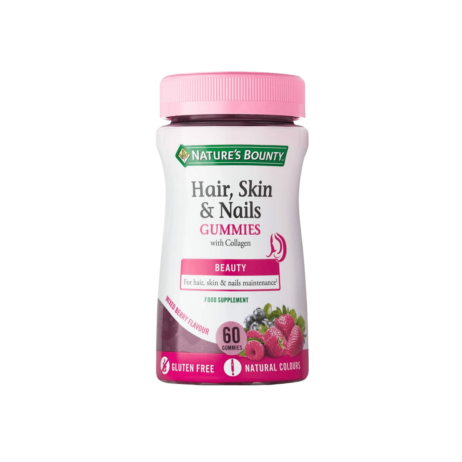 Nature Bounty Hair Skin & Nails 60 Caplets - Sterling Distributors