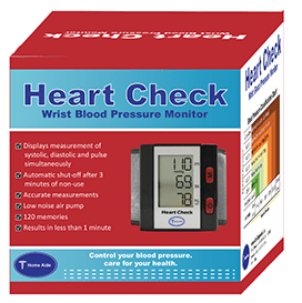 Homeaide Heart Check Wrist Blood Pressure Monitor - Sterling Distributors