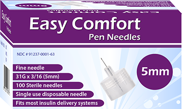 Easy Comfort Pen Needle 31g 5mm