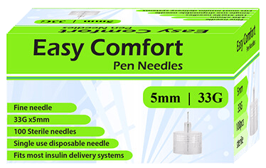 EasyComfort Pen Needle 33g 5mm