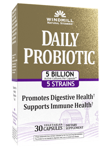 Windmill Daily Probiotic 5 Billion CFU Capsules - Sterling Distributors