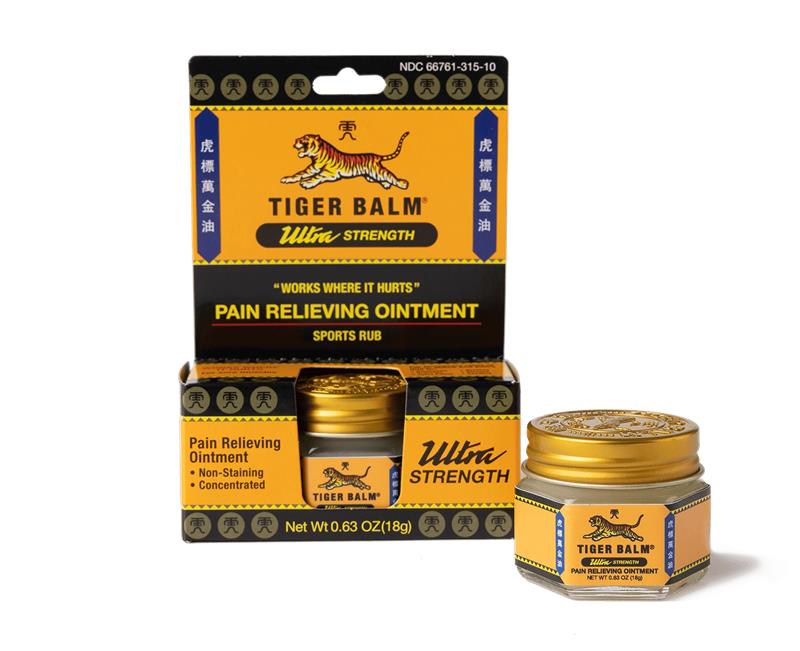 Tiger Balm Ultra Strength Pain Relieving Ointment 18gm - Sterling Distributors