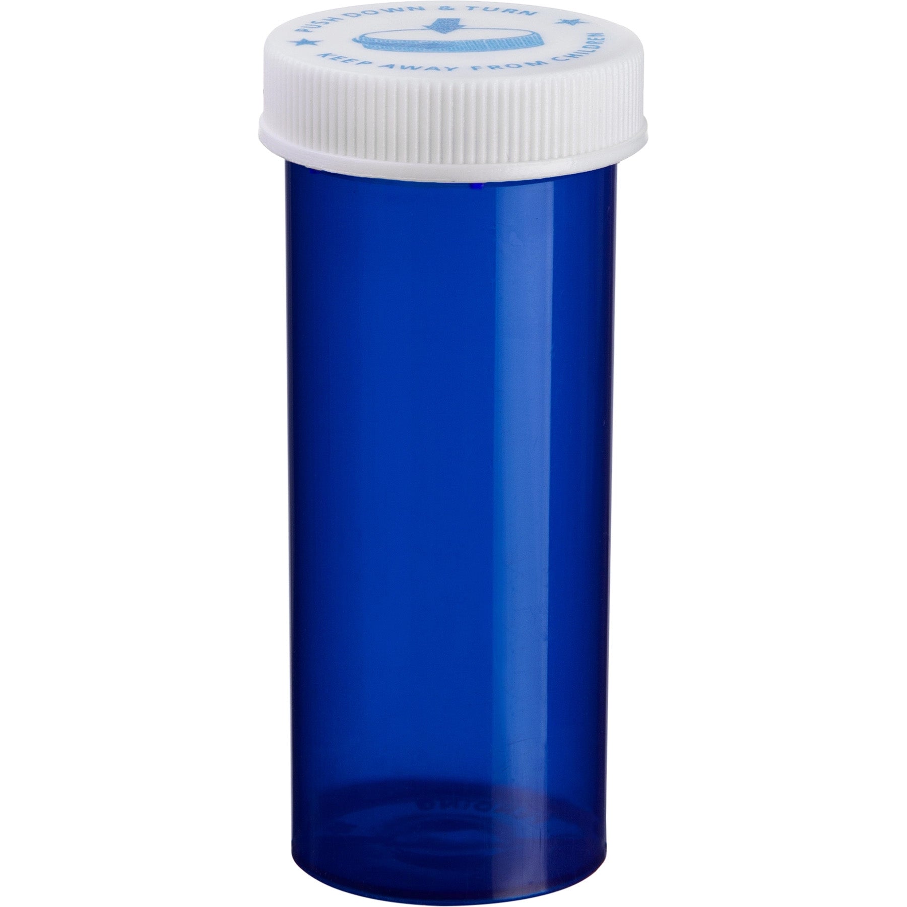 ColorSafe Blue Vial 40 Dram (RC) - Sterling Distributors