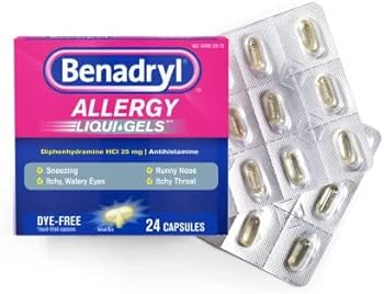 Benadryl Allergy Dye Free Capsules 24ct - Sterling Distributors