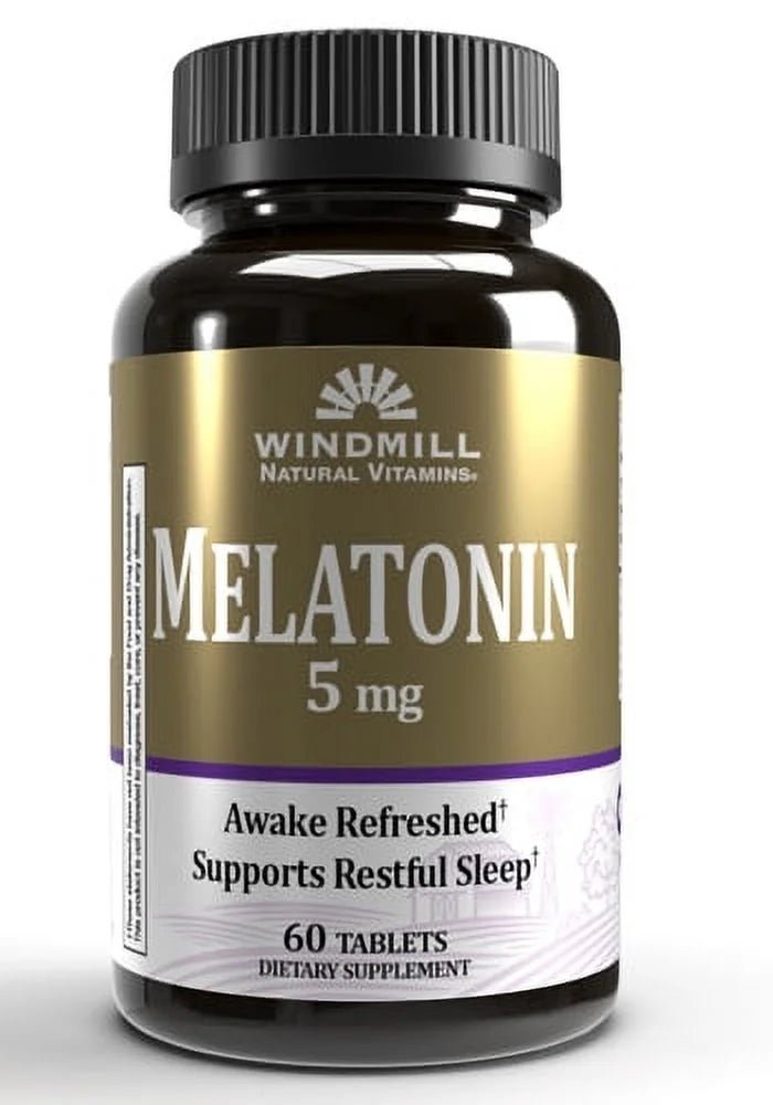 Melatonin 5 mg Tablets 60ct - Sterling Distributors