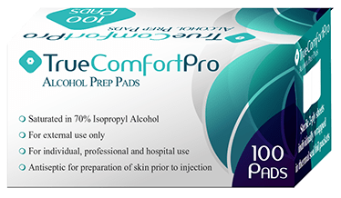 Homeaide TrueComfort Pro Alcohol Prep pads - Sterling Distributors