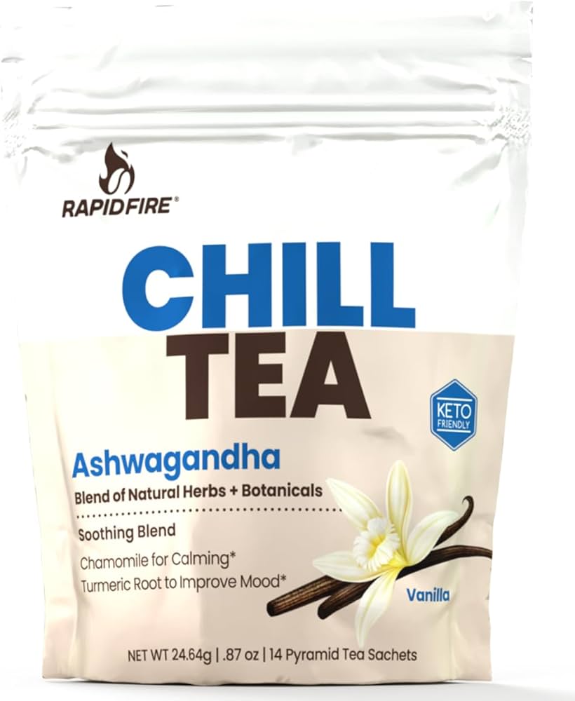 Rapid Fire Chill Tea - Ashwagandha - Sterling Distributors