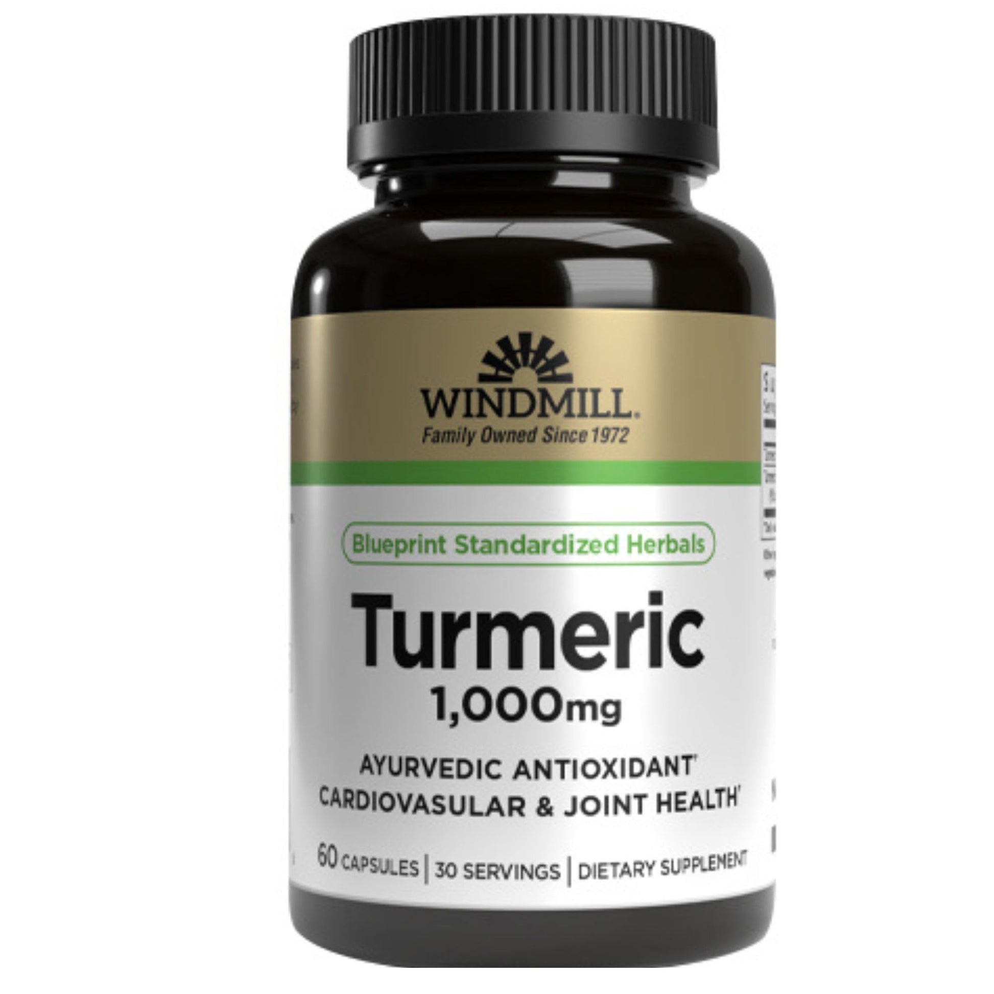 Windmill Turmeric 1000 mg Capsules - Sterling Distributors