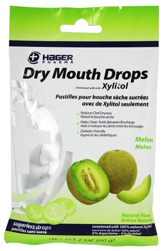 Hager Dry Mouth Drops Melon 26ct - Sterling Distributors