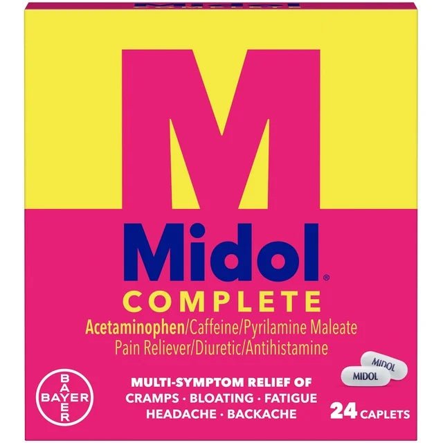 Midol Complete Cap 24ct - Sterling Distributors