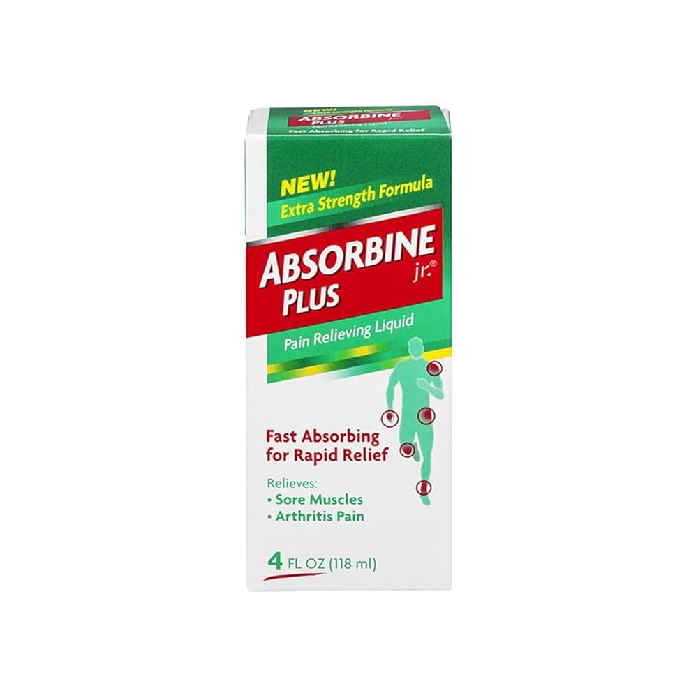 Absorbine Jr Plus Pain Relieving Liquid 4oz - Sterling Distributors