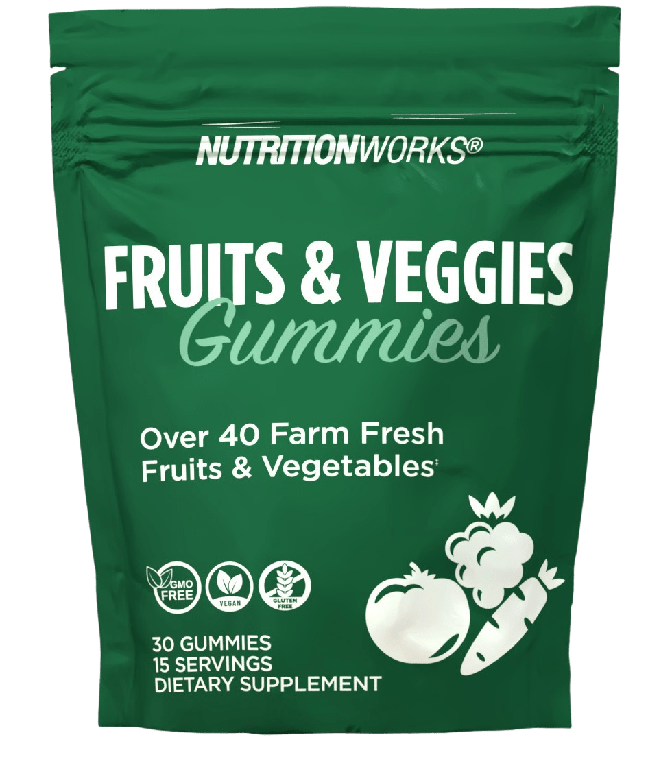 NutritionWorks Fruits & Veggies Gummies - Sterling Distributors