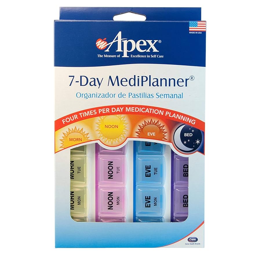 Apex 7 Day Medi Planner - Sterling Distributors