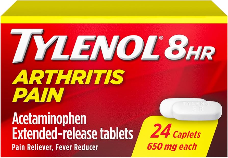 Tylenol 8 Hour Arthritis Pain Extended Release Tablets 24ct - Sterling Distributors