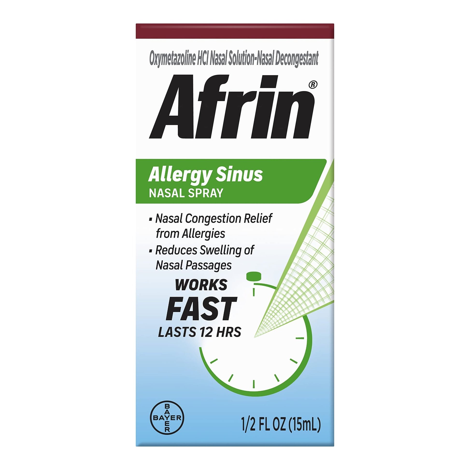 Afrin Allergy Sinus Nasal Spray 15ml - Sterling Distributors