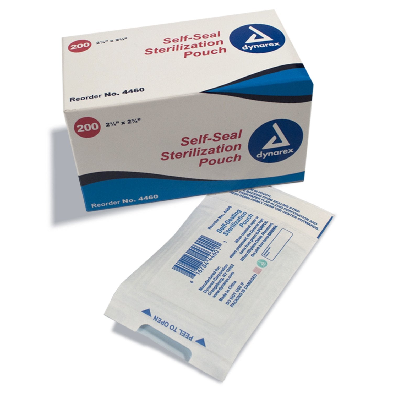 Sterilization Pouches, 2.25" x 2.75", 25/200/cs - Sterling Distributors