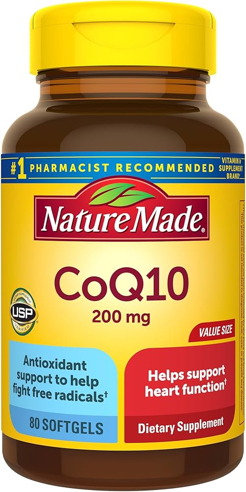 Nature Made CoQ10 200 mg Softgels 80ct - Sterling Distributors