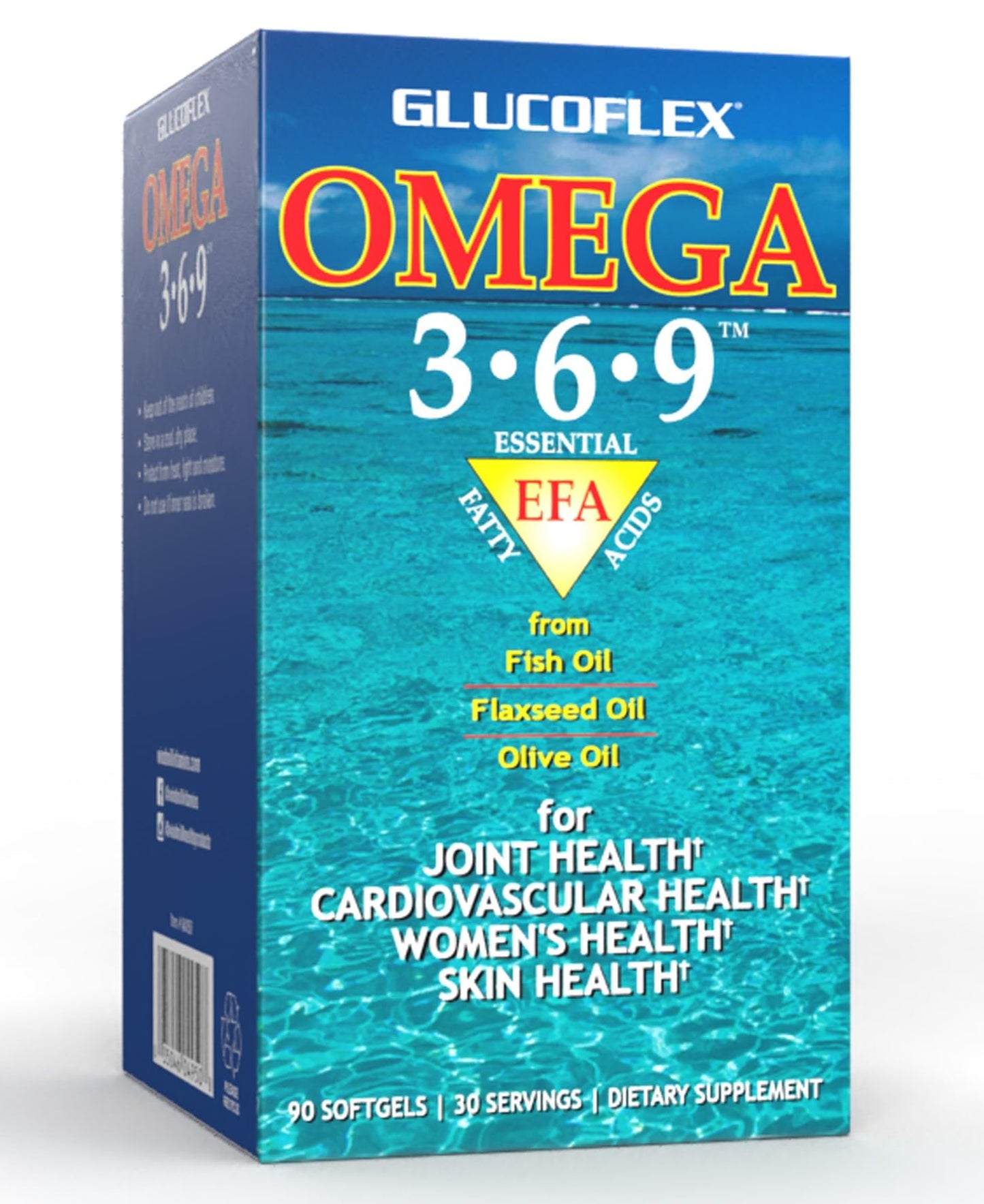 Glucoflex Omega 369 Softgels 90ct - Sterling Distributors