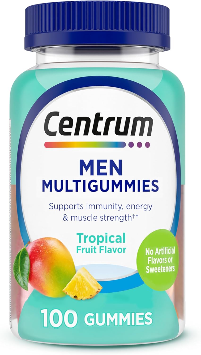 Centrum MultiGummies Men Tropical Fruit Flavor 100ct - Sterling Distributors