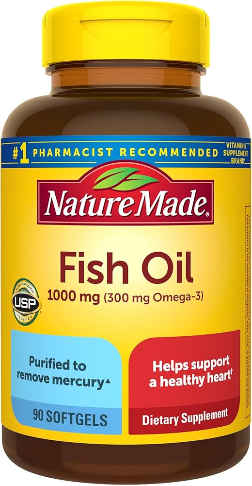 Nature Made Fish Oil 1000 mg Softgels 90 ct - Sterling Distributors