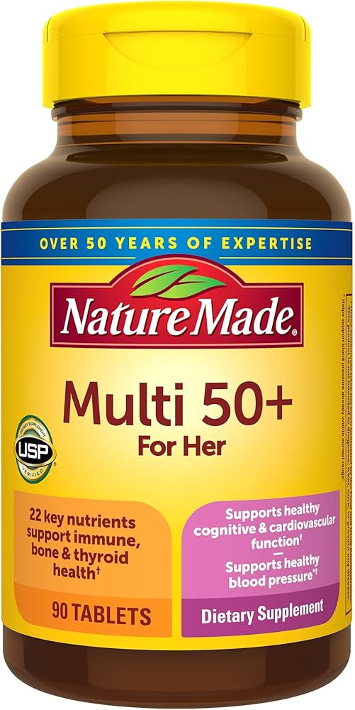 Nature Made Women's Multivitamin 50+ Tablets 90ct - Sterling Distributors